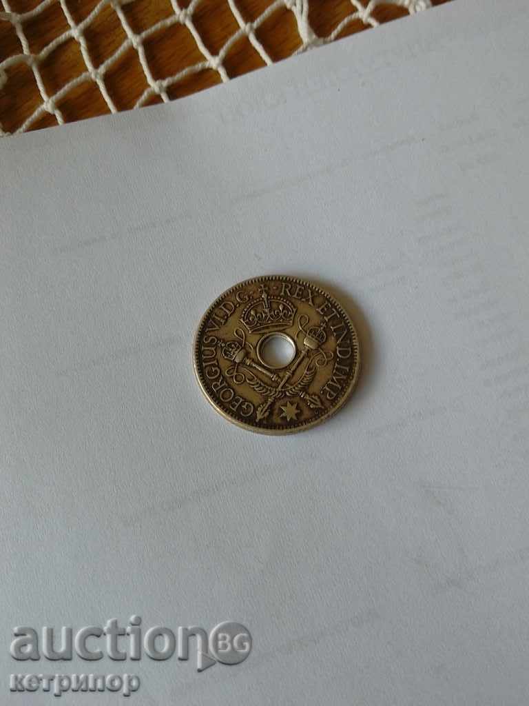 1 σελίνι Νέα Γουινέα 1938 με τιμή € 20.00 | 39.12 BGN 1 σελίνι Νέα Γουινέα 1938 με τιμή € 20.00 | 39.12 BGN