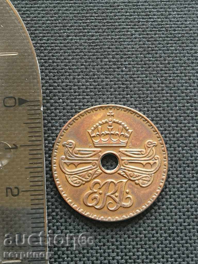 Auction  1 pence New Guinea 1936