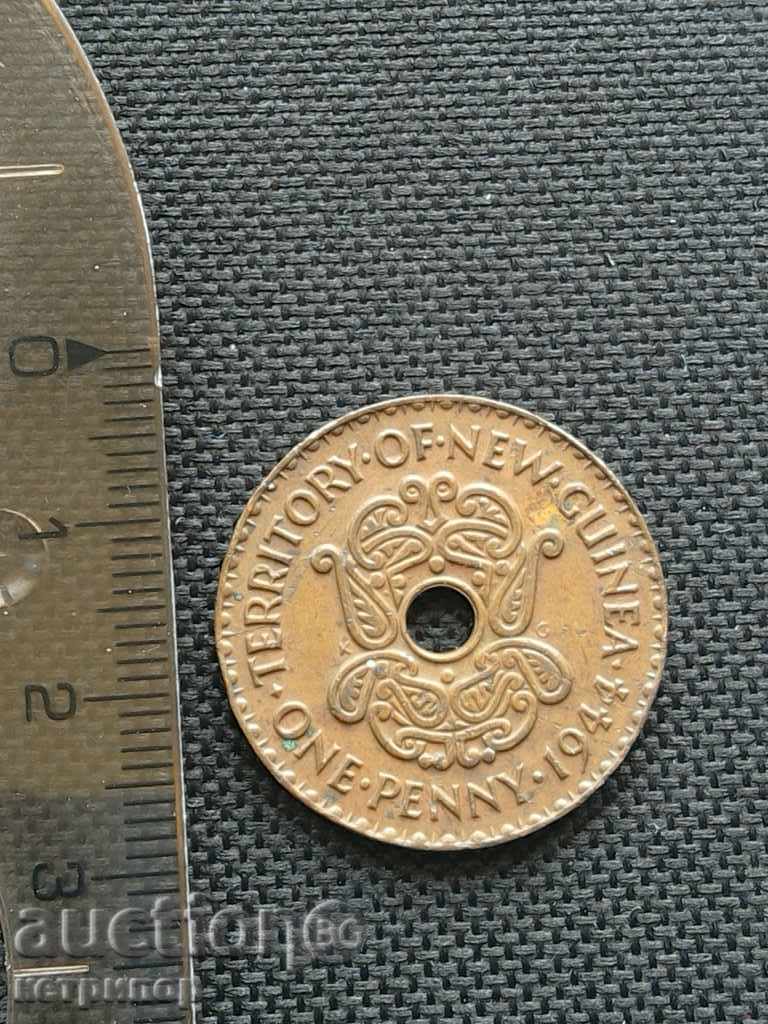 1 pence New Guinea 1944