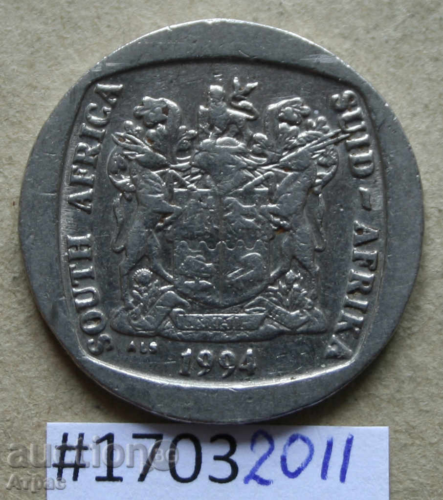 5 rand 1994 Africa de Sud cu preț € 0.97 | 1.90 BGN 5 rand 1994 Africa de Sud cu preț € 0.97 | 1.90 BGN
