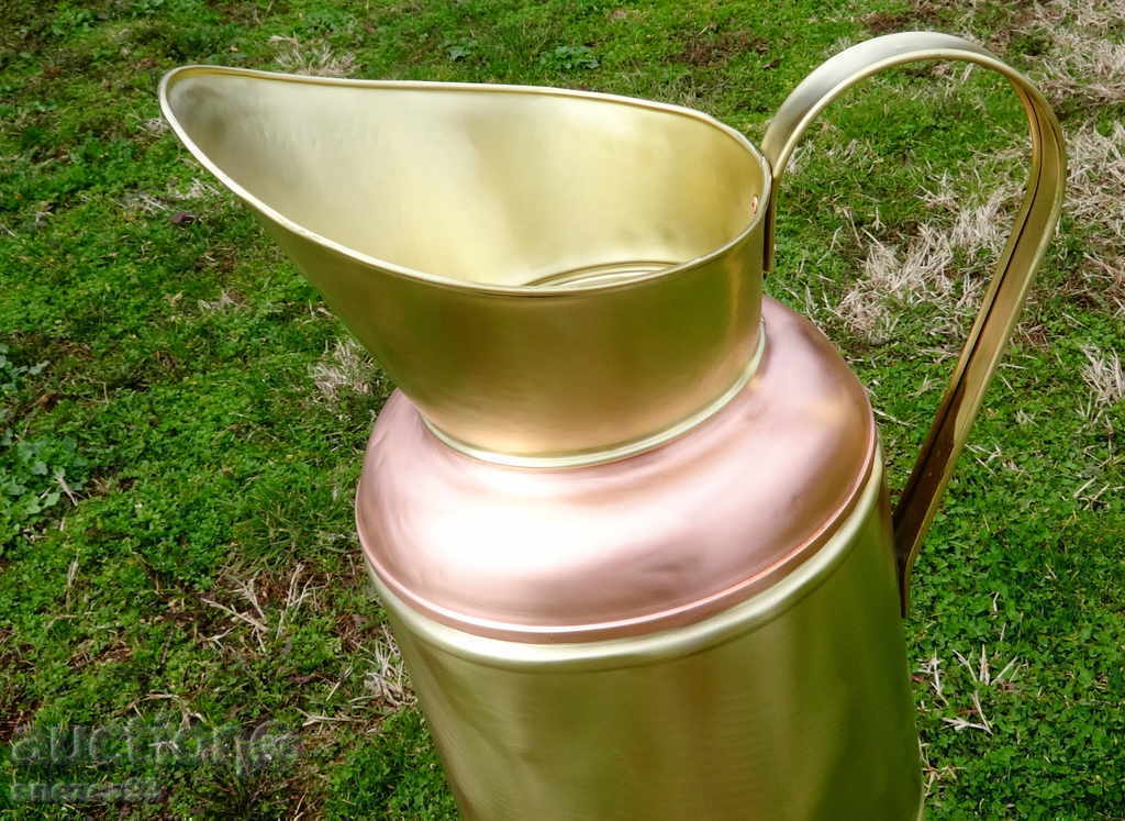 Copper jug, vase, umbrella stand, walking sticks, 2 kg - 6 Copper jug, vase, umbrella stand, walking sticks, 2 kg - 6