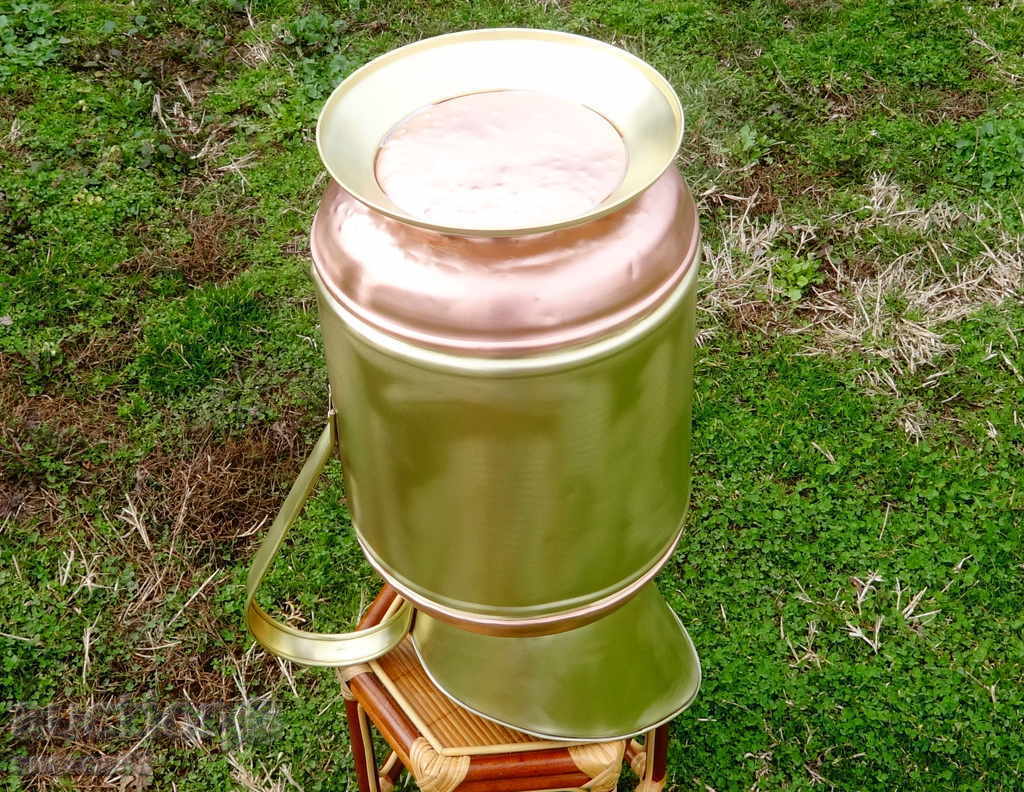 Copper jug, vase, umbrella stand, walking sticks, 2 kg - 7 Copper jug, vase, umbrella stand, walking sticks, 2 kg - 7