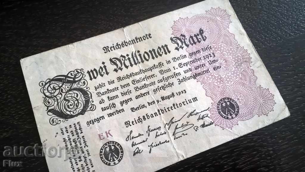 Banknote - Germany - 2 000 000 marks | 1923