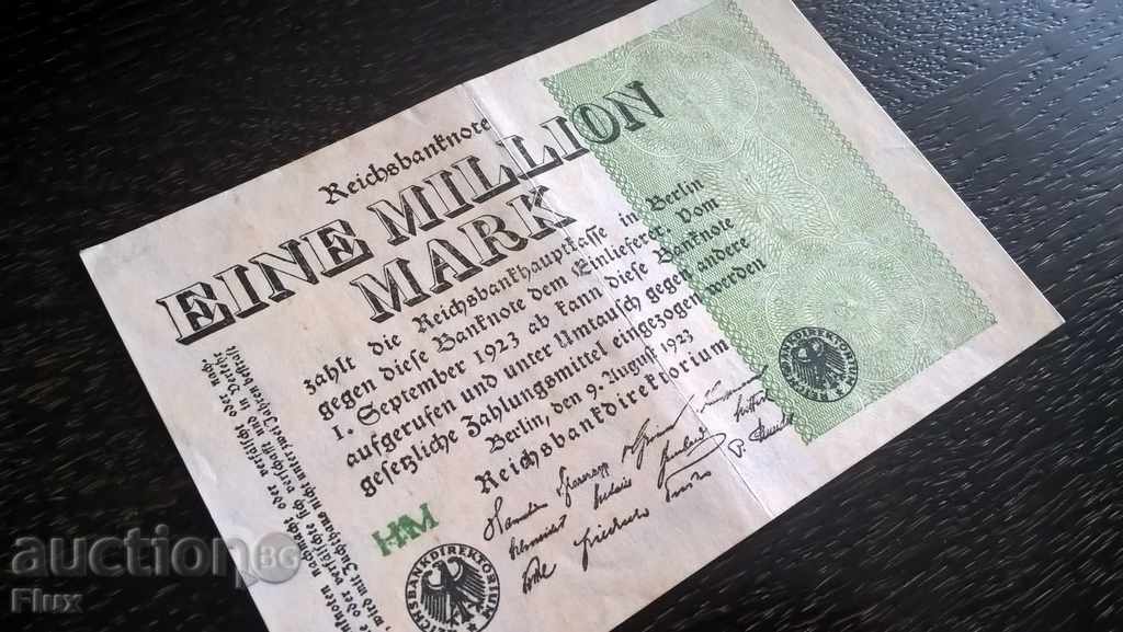 Notă - Germania - un milion de mărci | 1923.
