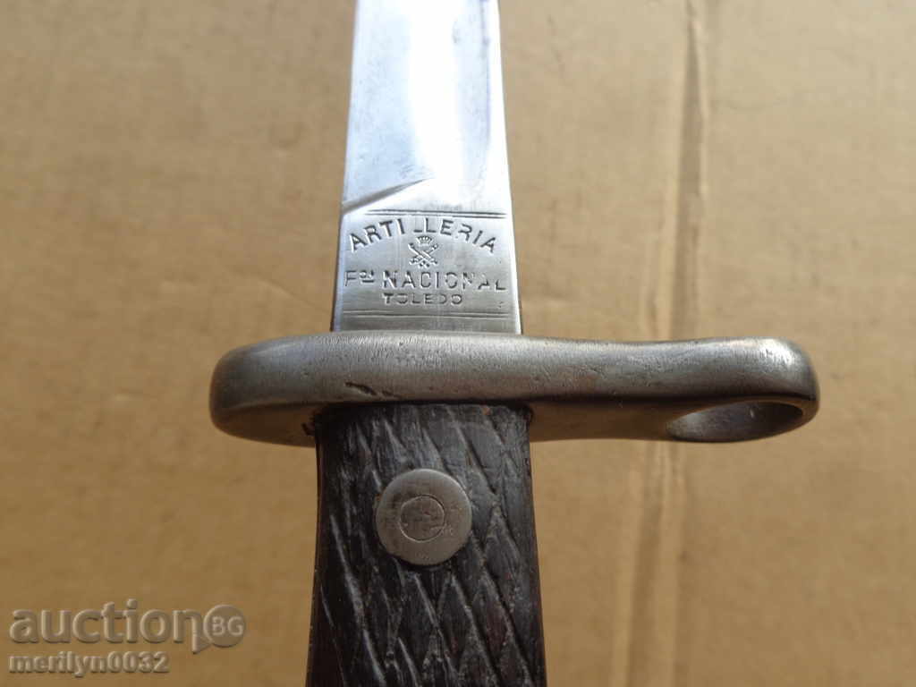 Știc, cuțit, baionetă cu teacă de piele, iatagan de artilerie - 5 Știc, cuțit, baionetă cu teacă de piele, iatagan de artilerie - 5
