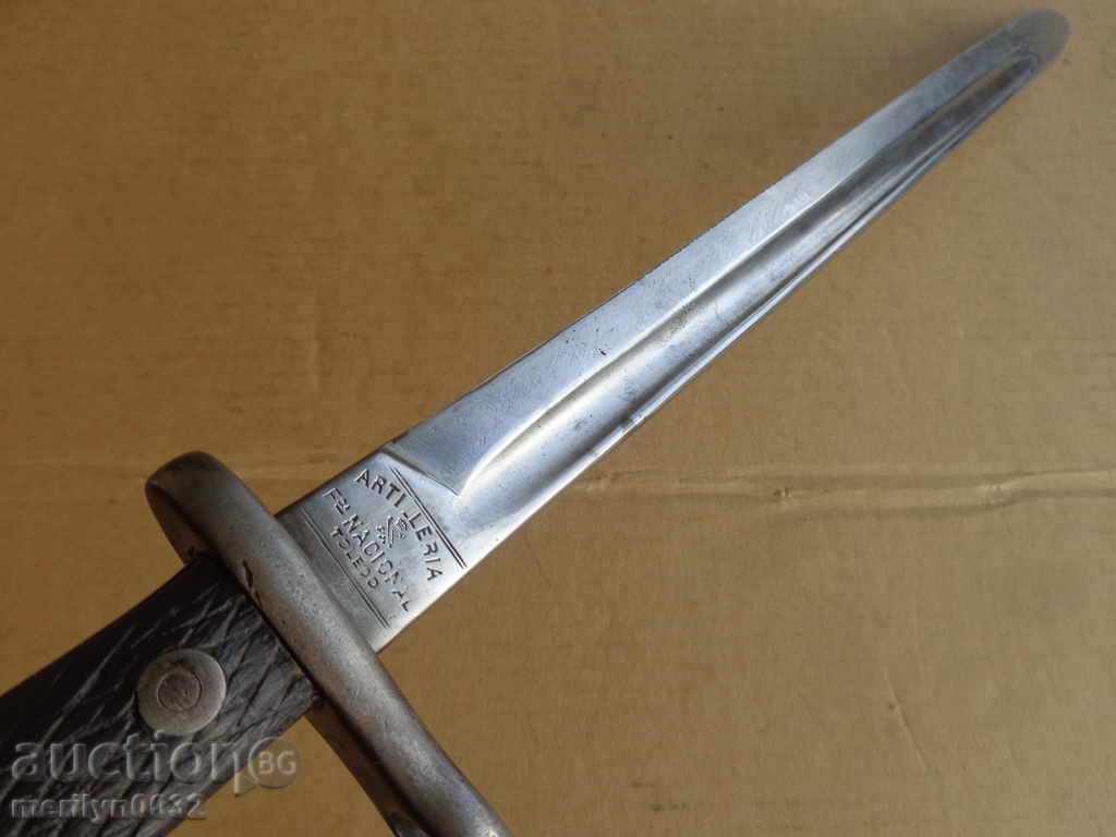 Știc, cuțit, baionetă cu teacă de piele, iatagan de artilerie - 7 Știc, cuțit, baionetă cu teacă de piele, iatagan de artilerie - 7