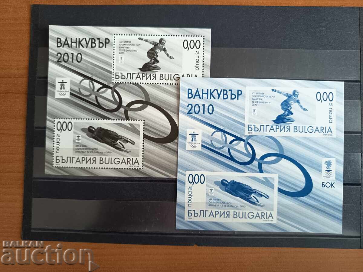 Souvenir Block "Winter Olympic Games" from 2010 No. 4919