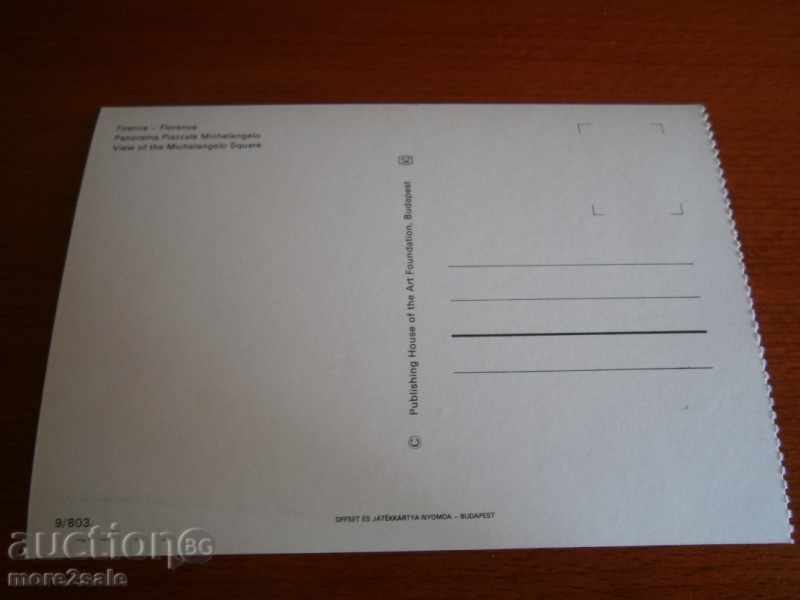 Card FLORENCE - FLORENCE - ITALY - 70-80 YEARS / 3 / with price 0.95 BGN | € 0.49