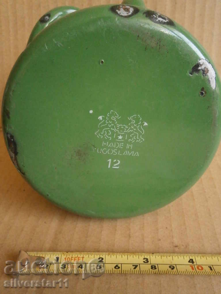 a small enamel teapot - 6