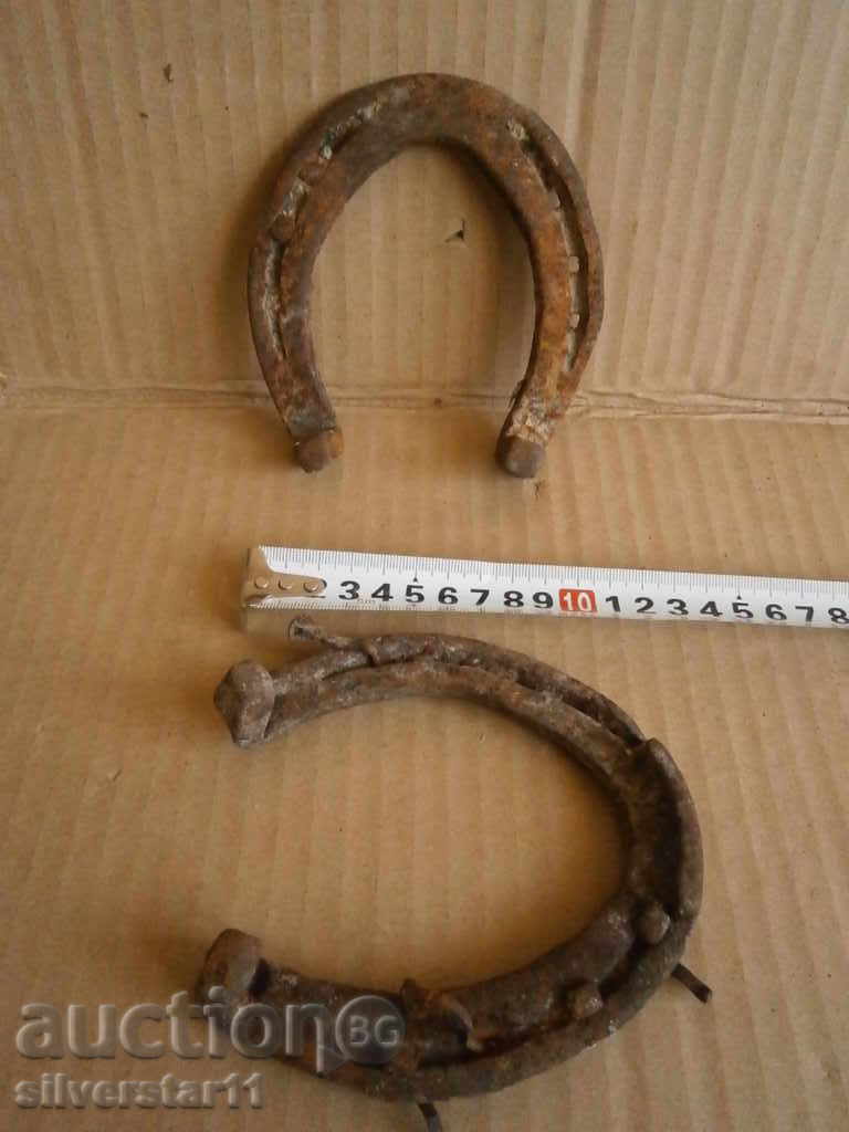 Auction  two big horseshoes for luck