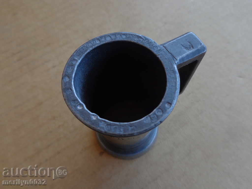 Old Laboratory Measure Liquid Liter Decilite Millimeter - 6