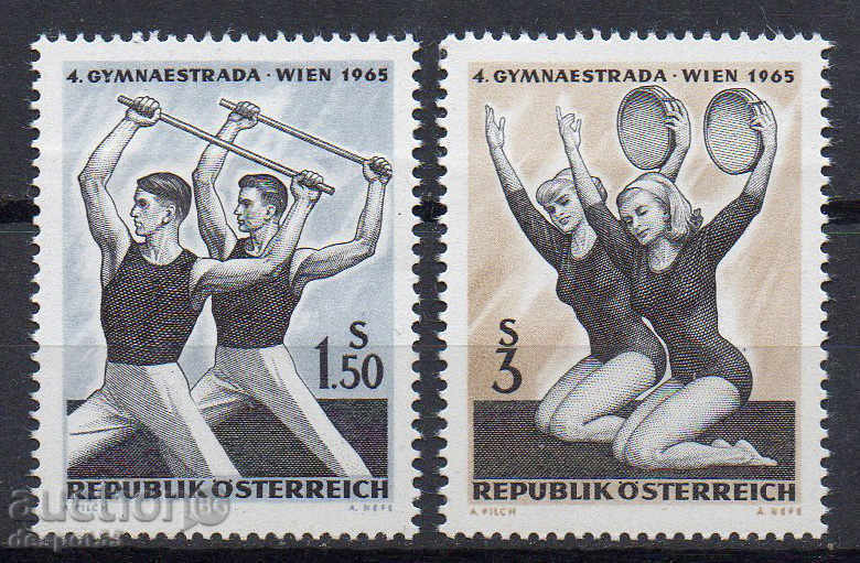 1965. Austria. Gymnastic Jocurile Olimpice.