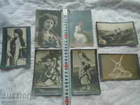 OLD POSTAL CARDS - 7 pcs.