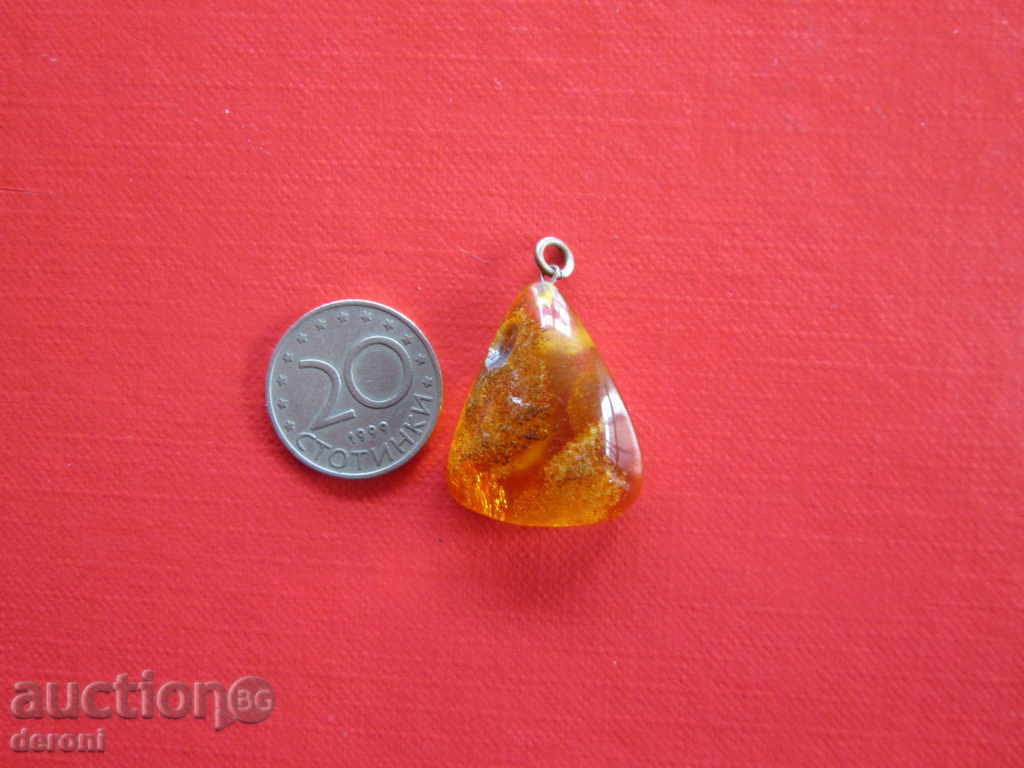 Wonderful pendant necklace ballet baltic amber