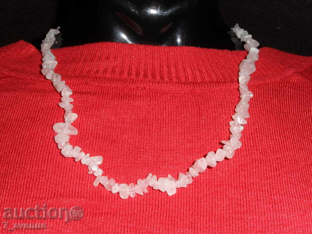 COLOR with mountain crystals in pink 46 cm with price 9.99 BGN | € 5.11 COLOR with mountain crystals in pink 46 cm with price 9.99 BGN | € 5.11