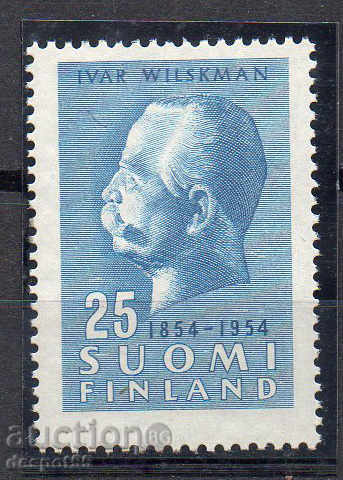 1954. Финландия. 100 г. от рождението на проф.Ивар Вилскман.