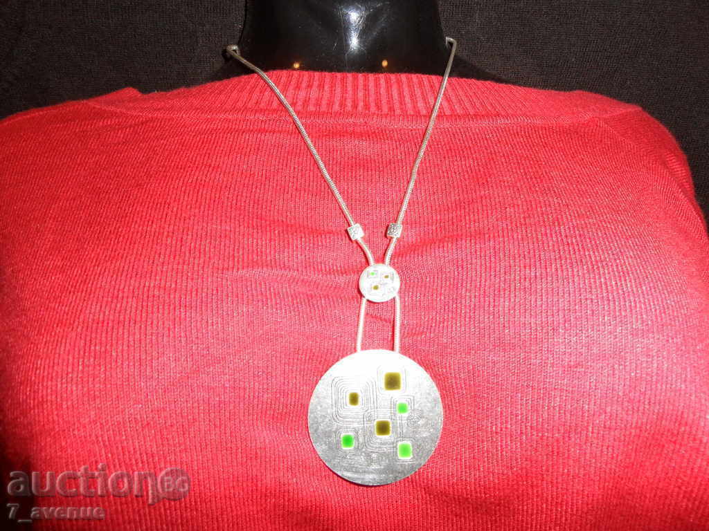 Necklace pendant jewelry d-a 36 cm, pendant 43mm Branded Necklace pendant jewelry d-a 36 cm, pendant 43mm Branded