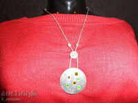 COLIER colier bijuterie d-a 36 cm, pandantiv 43mm Marcat