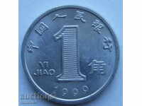 China 1 Jiao 1999 aluminiu