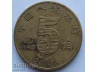 Китай 5 джао 2004