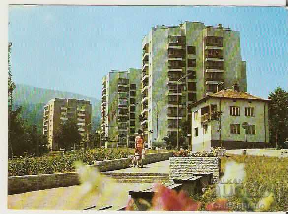 Card Bulgaria Petrich New apartment blocks **