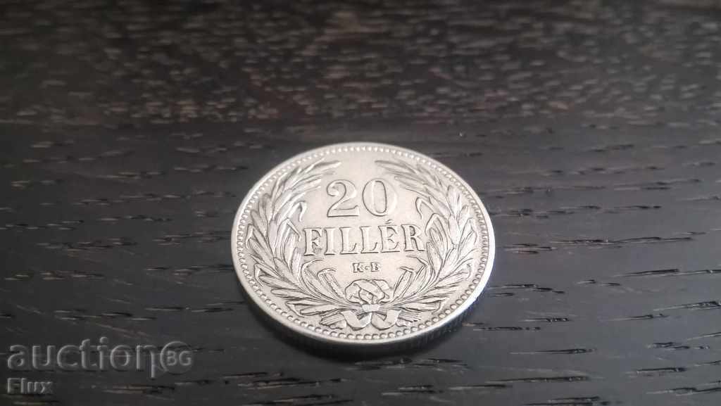 Moneda - Austro-Ungaria - 20 de umplere | 1908. cu preț 5.50 BGN | € 2.81 Moneda - Austro-Ungaria - 20 de umplere | 1908. cu preț 5.50 BGN | € 2.81