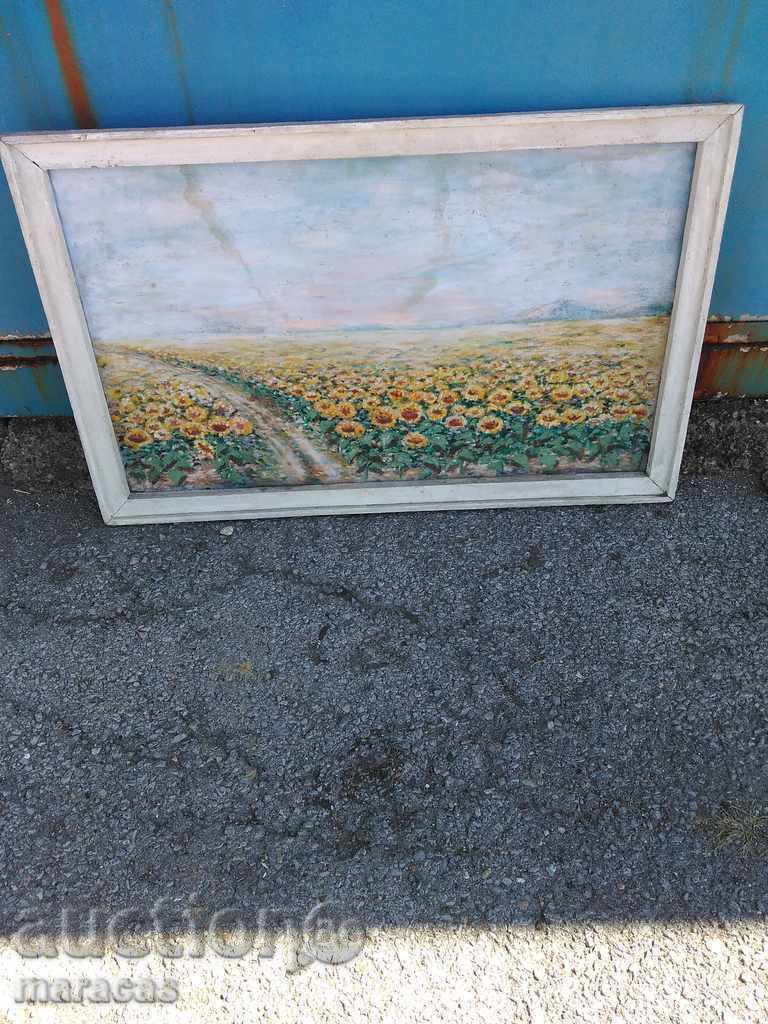 Картина масло платно