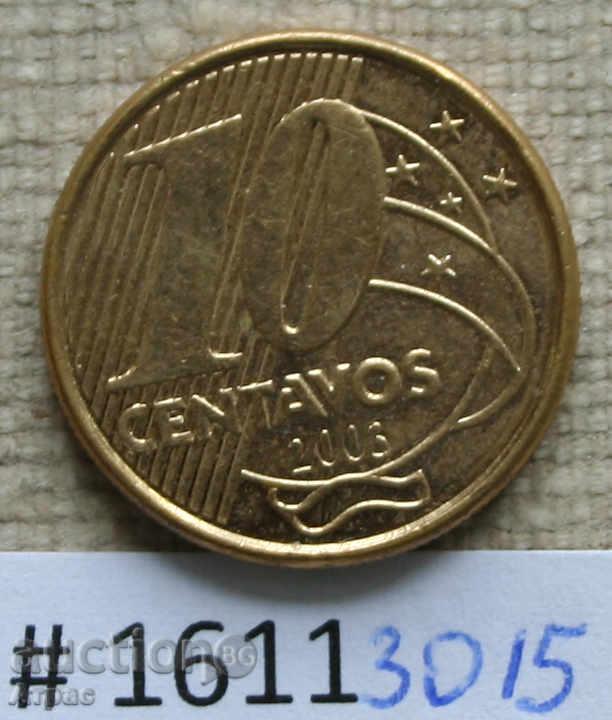 10 центавос 2003  Бразилия