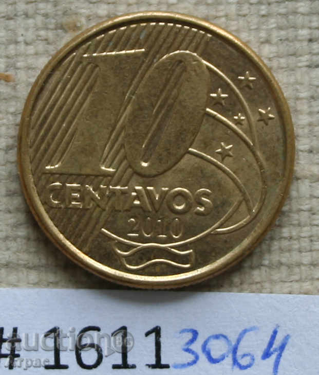 10 cent Brazil 2010