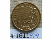 10 cents 2012 Brazil