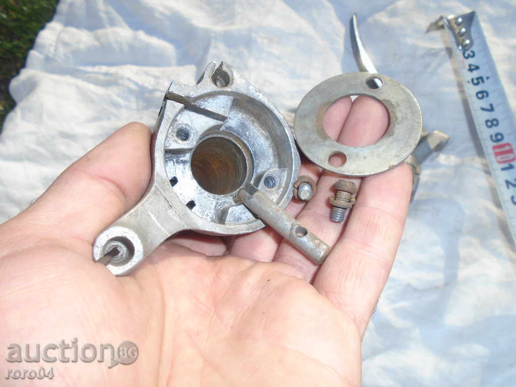 HANDLES - GAS, BRAKE FROM OLD RETRO ENGINE - 6 HANDLES - GAS, BRAKE FROM OLD RETRO ENGINE - 6