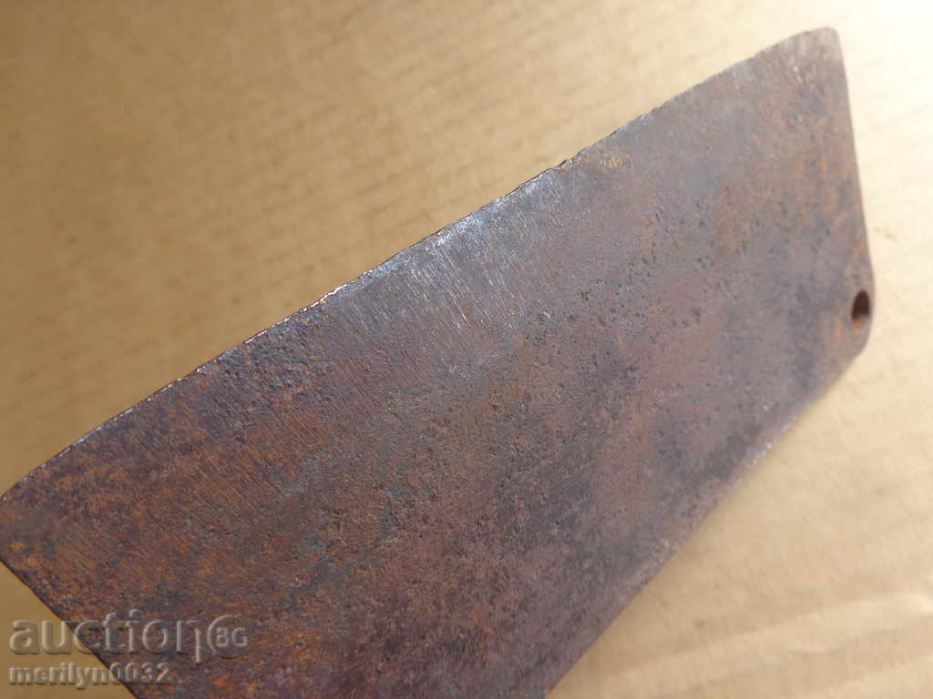 Old forged scythe, ax, hoop, knife, machete, blade - 7 Old forged scythe, ax, hoop, knife, machete, blade - 7