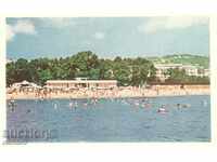 Παλιά καρτ-ποστάλ - Βάρνα, με θέα την παραλία