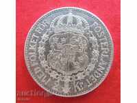 2 coroane Suedia 1928 W de argint