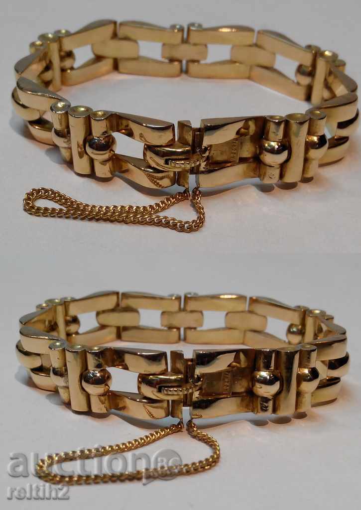 Old gold bracelet 18k