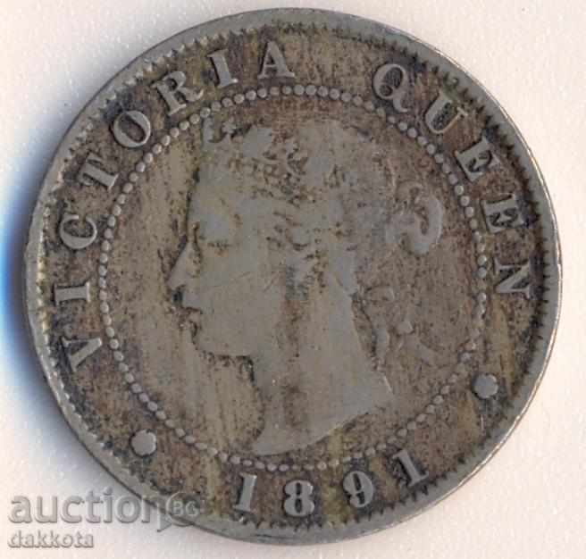 Island Jamaica 1/2 penny 1891 year, circulation 120 thousand with price 32.50 BGN | € 16.62 Island Jamaica 1/2 penny 1891 year, circulation 120 thousand with price 32.50 BGN | € 16.62