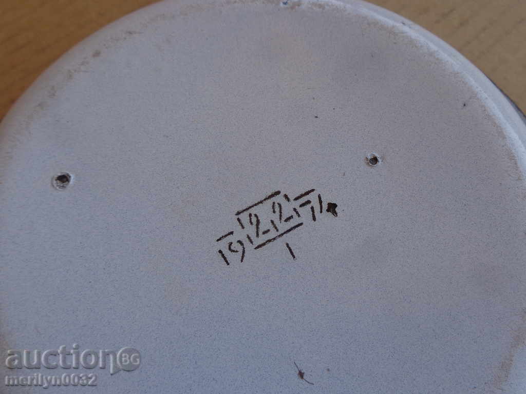 Enameled dish, enamel bowl, bowl, wounded soup - 5 Enameled dish, enamel bowl, bowl, wounded soup - 5