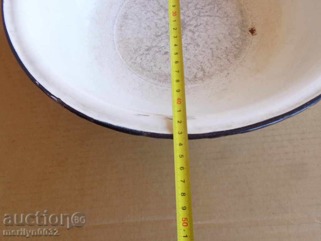 Enameled basin, bowl, enamel bowl - 7 Enameled basin, bowl, enamel bowl - 7