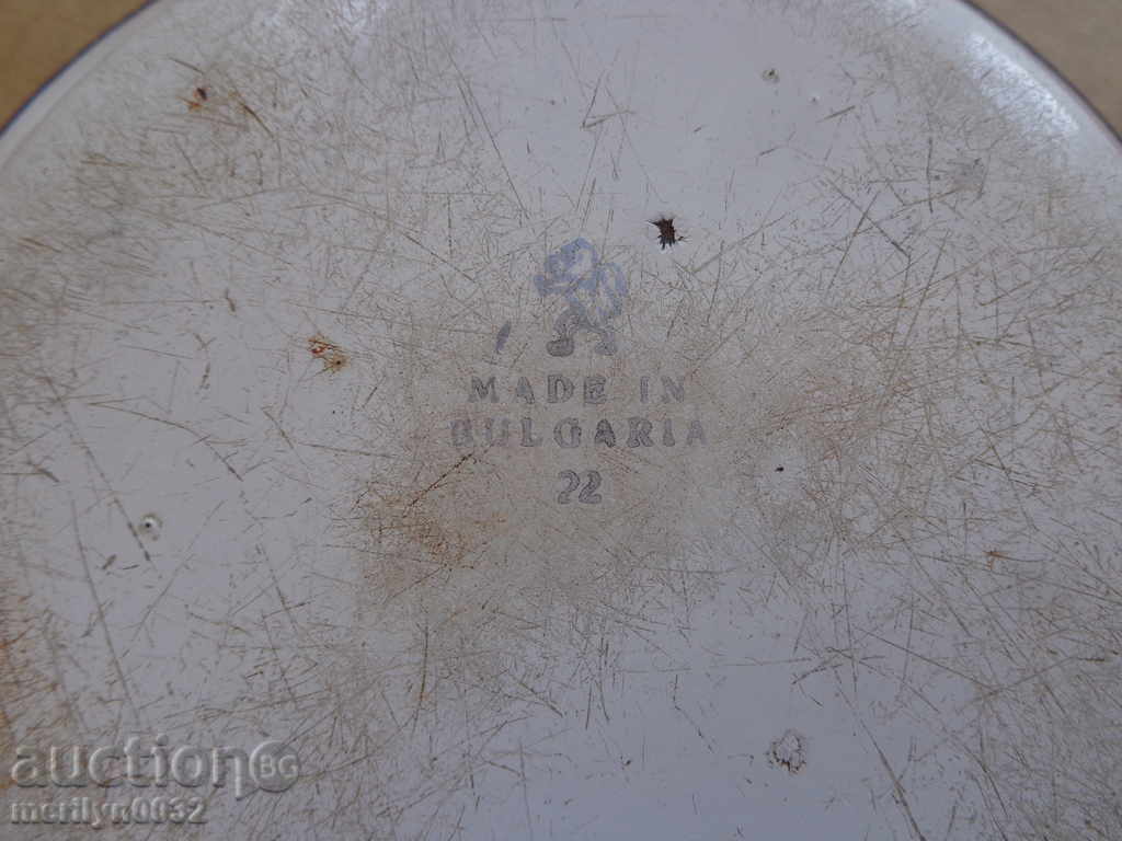 Enameled dish, enamel bowl, bowl, wounded soup - 7 Enameled dish, enamel bowl, bowl, wounded soup - 7