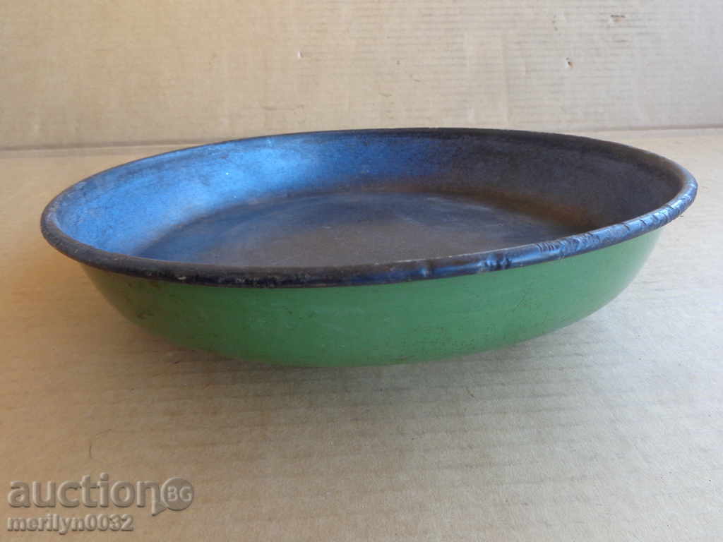 Enamelled tray, tray, enamel container - 7 Enamelled tray, tray, enamel container - 7