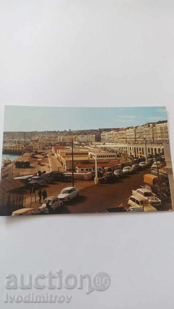 Пощенска картичка Alger Le Port