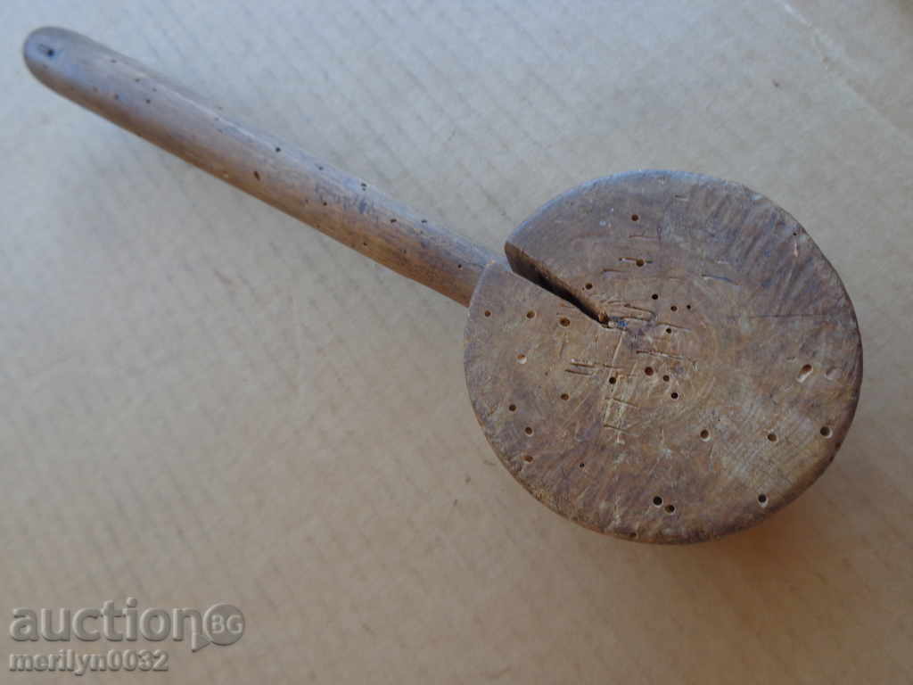 Old wooden hammer tool, wooden 19th century with price 35.00 BGN | € 17.90 Old wooden hammer tool, wooden 19th century with price 35.00 BGN | € 17.90