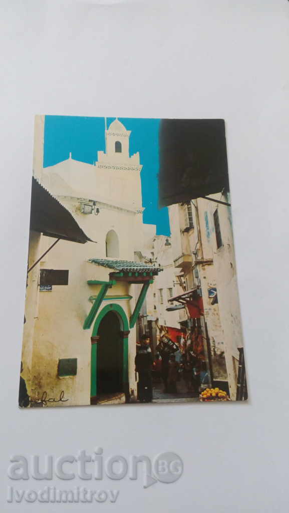 Postcard Alger Au coeur de la Casbah