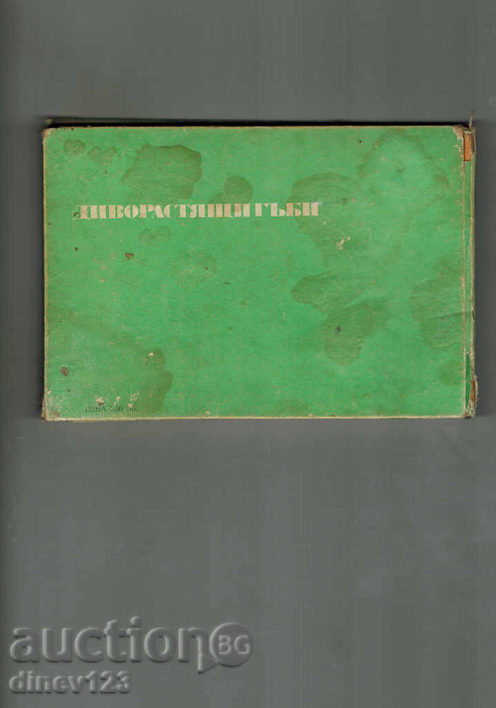 WILD GROWING MUSHROOMS - N. KOLEV with price 8.50 BGN | € 4.35 WILD GROWING MUSHROOMS - N. KOLEV with price 8.50 BGN | € 4.35