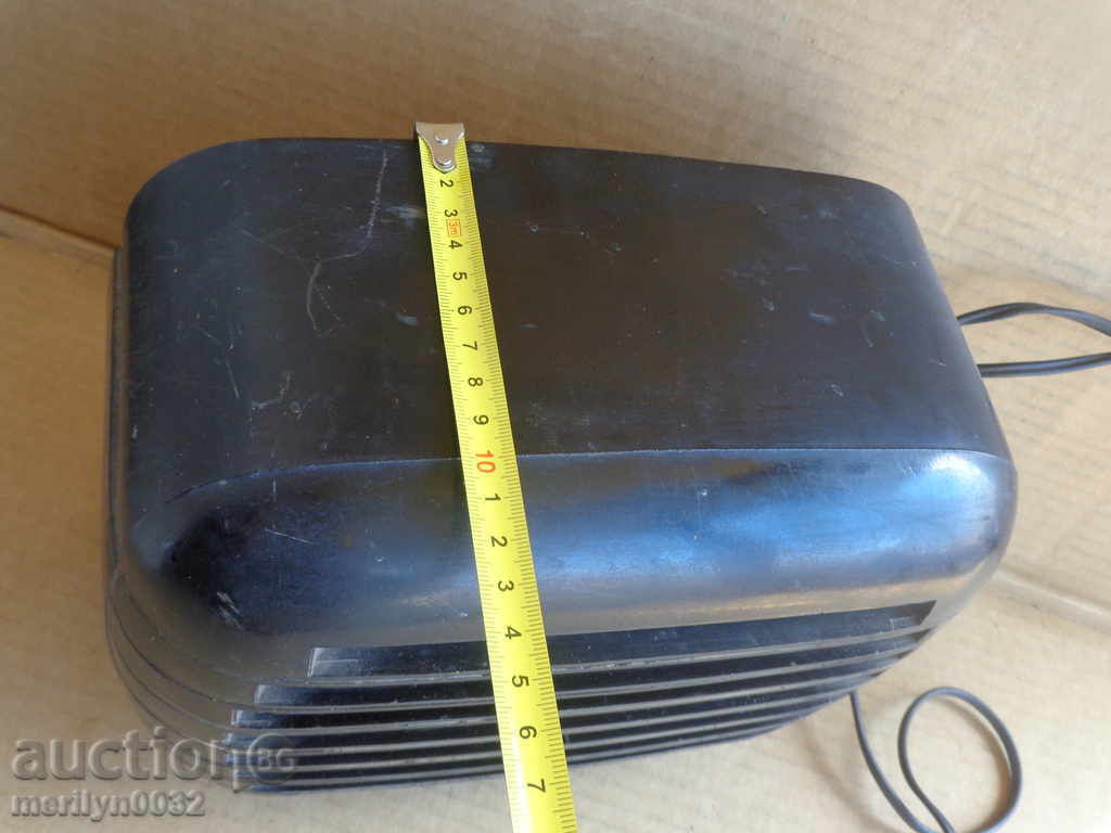 Delivery of Old Bakelite radio station from the early Soviet era, radio speaker