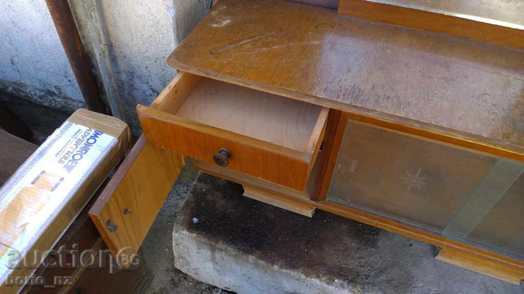 7674. OLD PORTMAN MIRROR - 5 7674. OLD PORTMAN MIRROR - 5