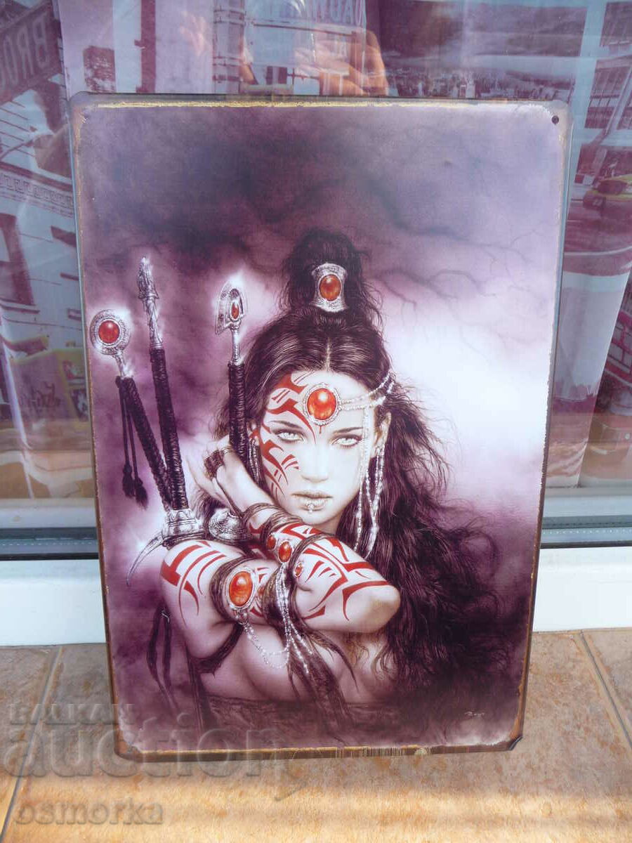 Metal Plate Fantasy Sword Magic erotic battles precious with price 18.00 BGN | € 9.20 Metal Plate Fantasy Sword Magic erotic battles precious with price 18.00 BGN | € 9.20