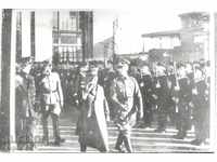 Παλιά καρτ ποστάλ-presnimka - Adm.Dyonits παρέλαση