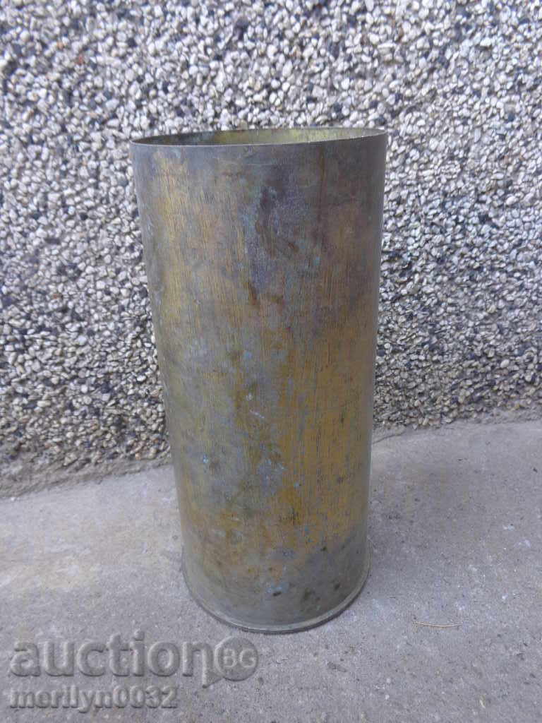 An old shell of a projectile vase, a cannon top cannon - 6 An old shell of a projectile vase, a cannon top cannon - 6