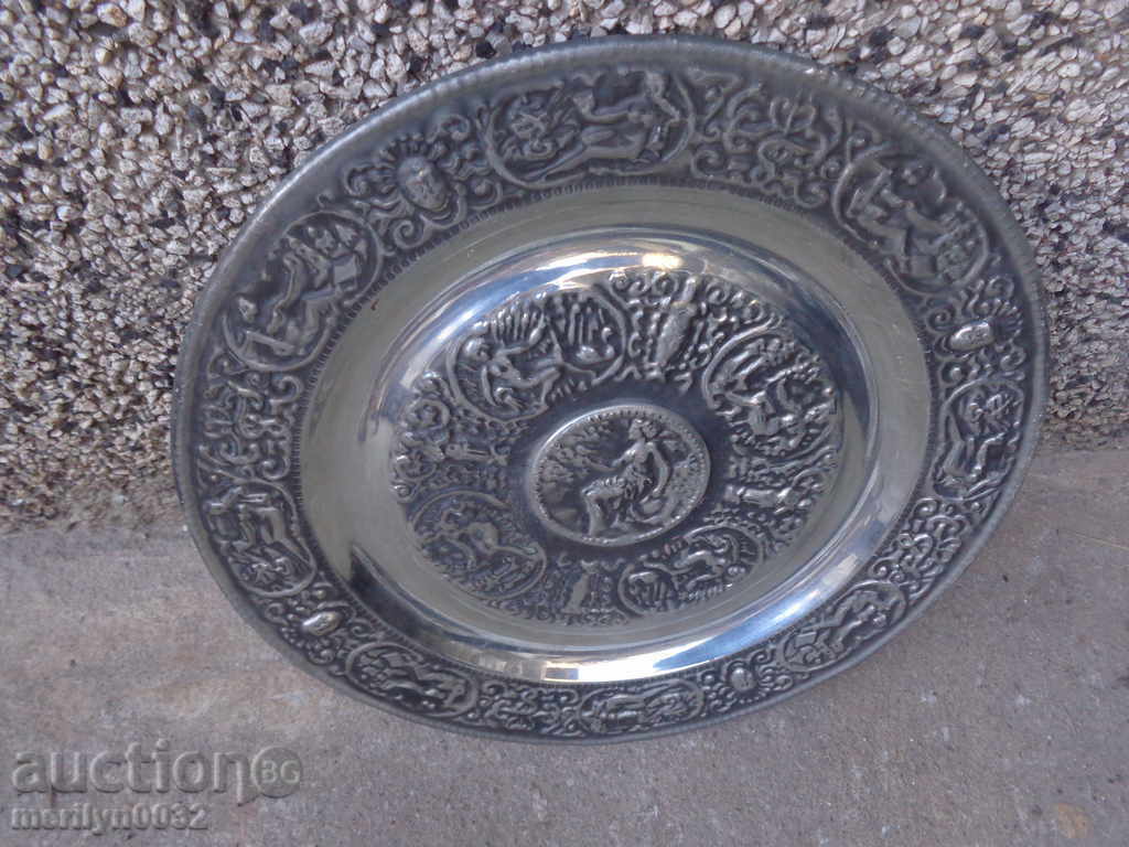 Metal plate panica bas-relief wall panel - 7 Metal plate panica bas-relief wall panel - 7